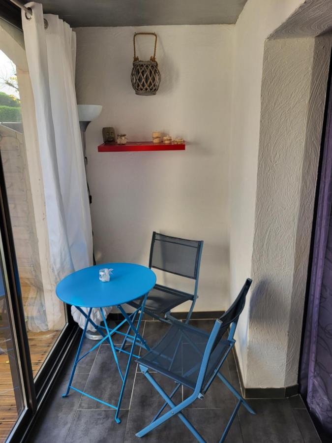 Studio Rdc, Terrasse, Parking Bandol Exterior foto